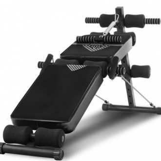 Multifunkční šikmá lavička pro cvičení břišních svalů -...