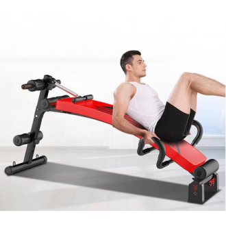 Multifunkční lavička pro cvičení břišních svalů s bočními...