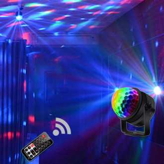 LED disco koule / LED projektor + dálkové ovládání