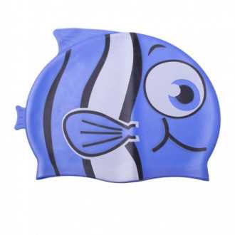 Dětská plavecká čepice - modrá