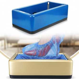 Automatický dávkovač potahu obuvi - modrý