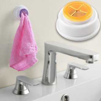 Nástrčný držák na ručníky - oranžový