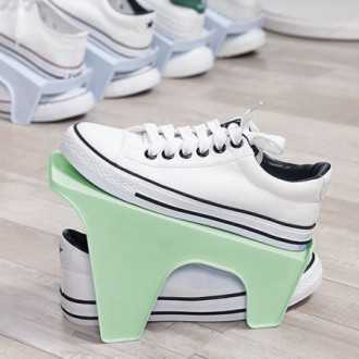Organizér obuvi - zelený