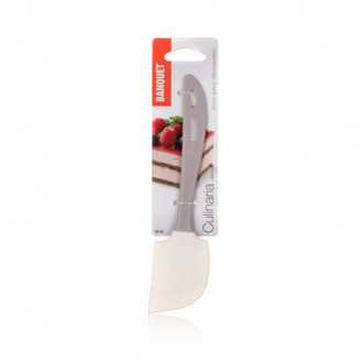 Silikonová stěrka Culinaria Latte / Ivory 18cm - hnědá a...