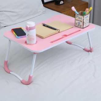 Skládací notebook na snídani - růžový