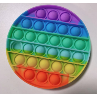 Kulatá antistresová senzorická hračka - barevná