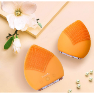 Xiaomi Sunmay Leaf Facial Cleansing Brush - oranžový
