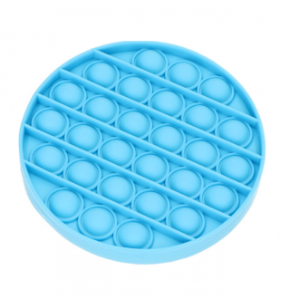Antistresová senzorická hračka ve tvaru osmiúhelníku - modrá