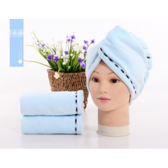 Super absorpční ručník na vlasy, turban z mikrovláken
