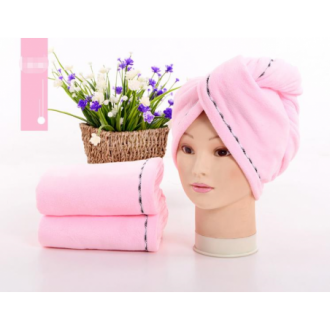 Super absorpční ručník na vlasy, turban z mikrovláken