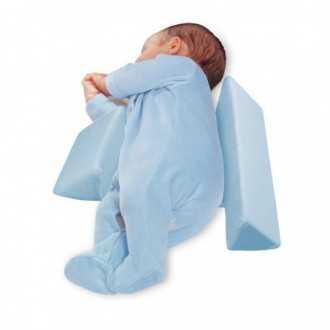 Bezpečné polštářky na dětské válečky - modré
