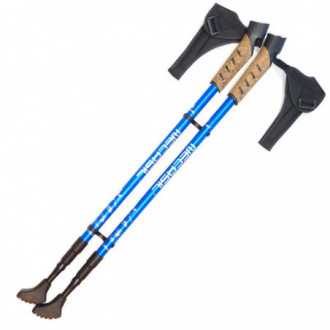 Hůlky pro nordic walking - modrá
