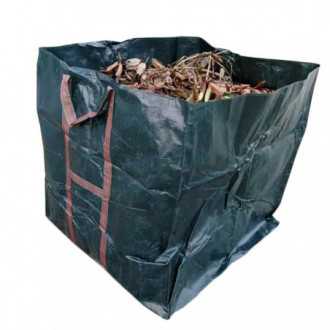 Košík zahradní taška na listí / trávu s uchy 90x90x90