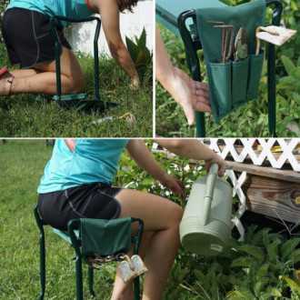Židle stolička zahradní kolenní lavice 3v1