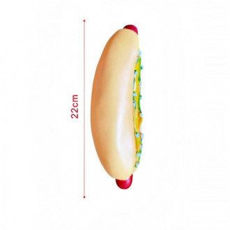 hračka pro psa, kousátko Pro Psy hot dog 22 cm, pískací
