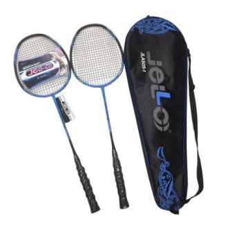 Badmintonová raketa - modrá a černá